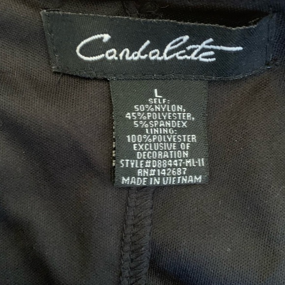 Candalate midi party dress sequins dance wedding, whimsigoth y2k fairy - Picture 7 of 7